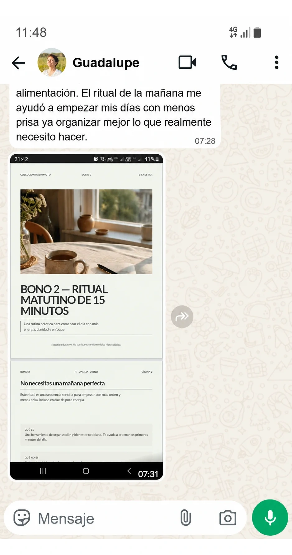 Testimonio Guadalupe